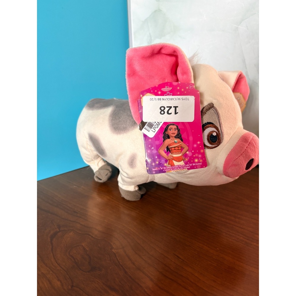 Disney Princess Moana Walk & Snort Pua Pig Plush with Sounds & Movement